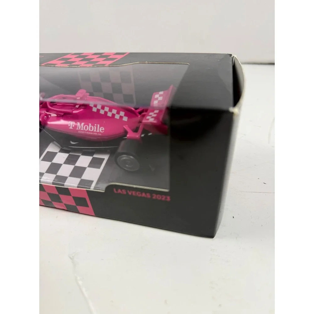 T-Mobile Las Vegas 2023 F1 Diecast Race Car Magenta Limited Edition Collectible